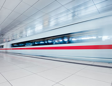 Aviation and rail traffic