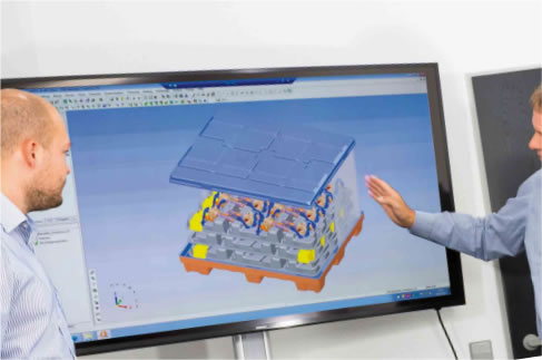 High-tech CAD construction