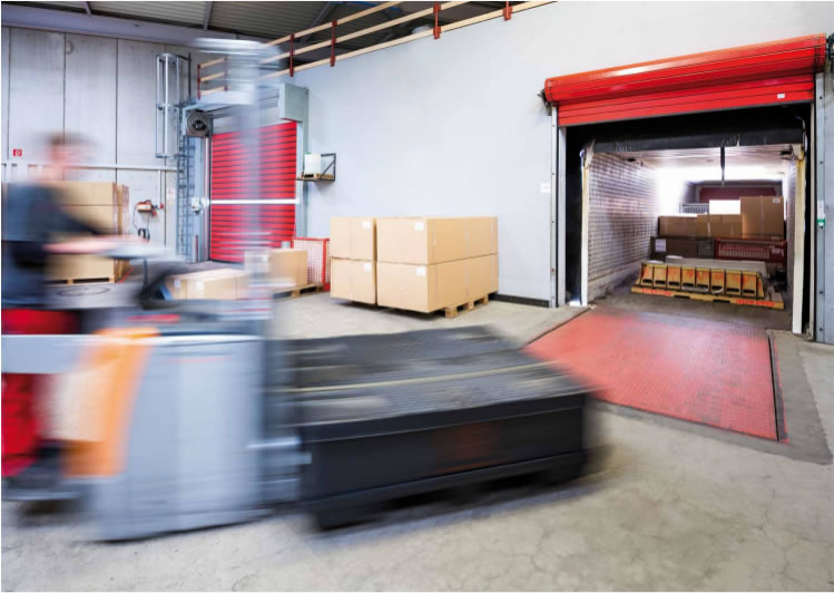 Durchdachte Logistikprozesse